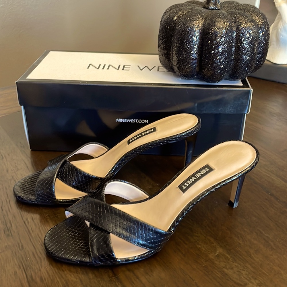 Nine West | Leather | Black | Size 7.5M